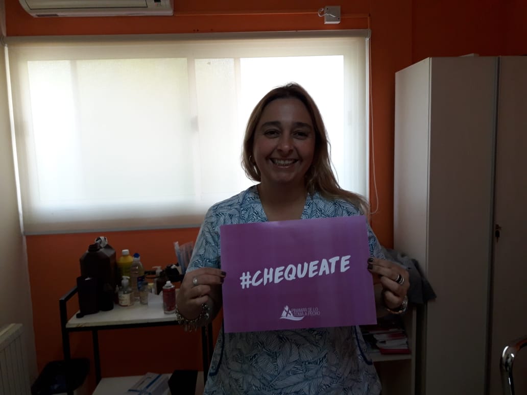Pinamarapecho's tweet photo. La Dra. Marina Lagoa te aconseja: #Chequeate
#Concientizar #PinamarSeLoTomaAPecho #Chequeate https://t.co/OzqH4IeVTh