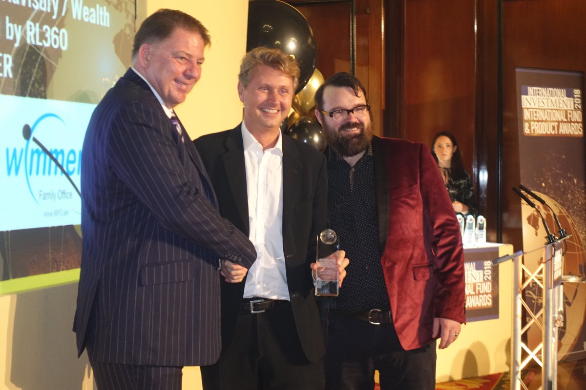 perwimmer's tweet photo. Wimmer Family Office wins International Investment Awards for Best Practice in Wealth Management and is nominted for Best International Fund Group, Best International Discretionary Fund Manager and International Personality of the Year 2018, Merchant Taylors Hall, London https://t.co/RdK1bgzMpc