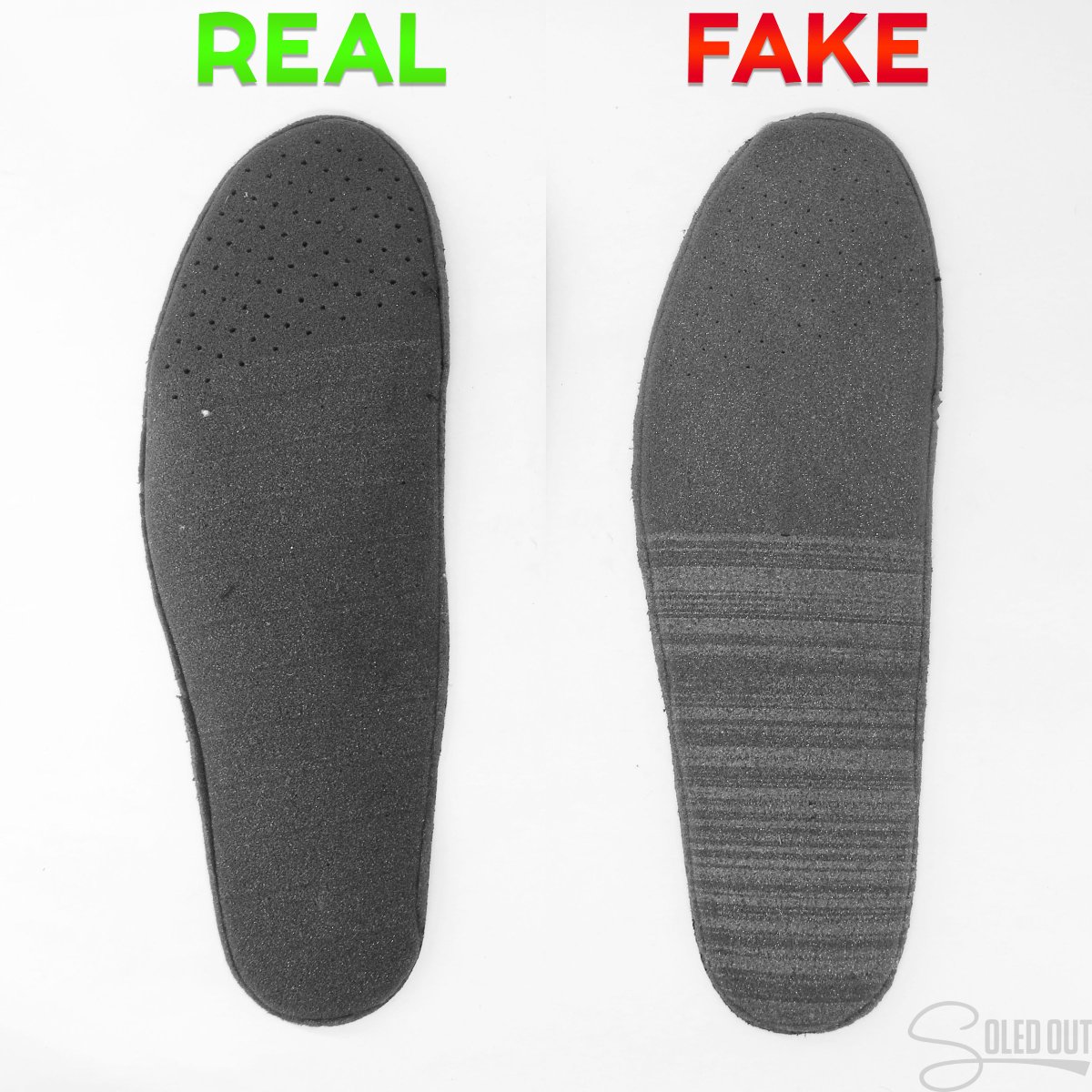 fake yeezy insole