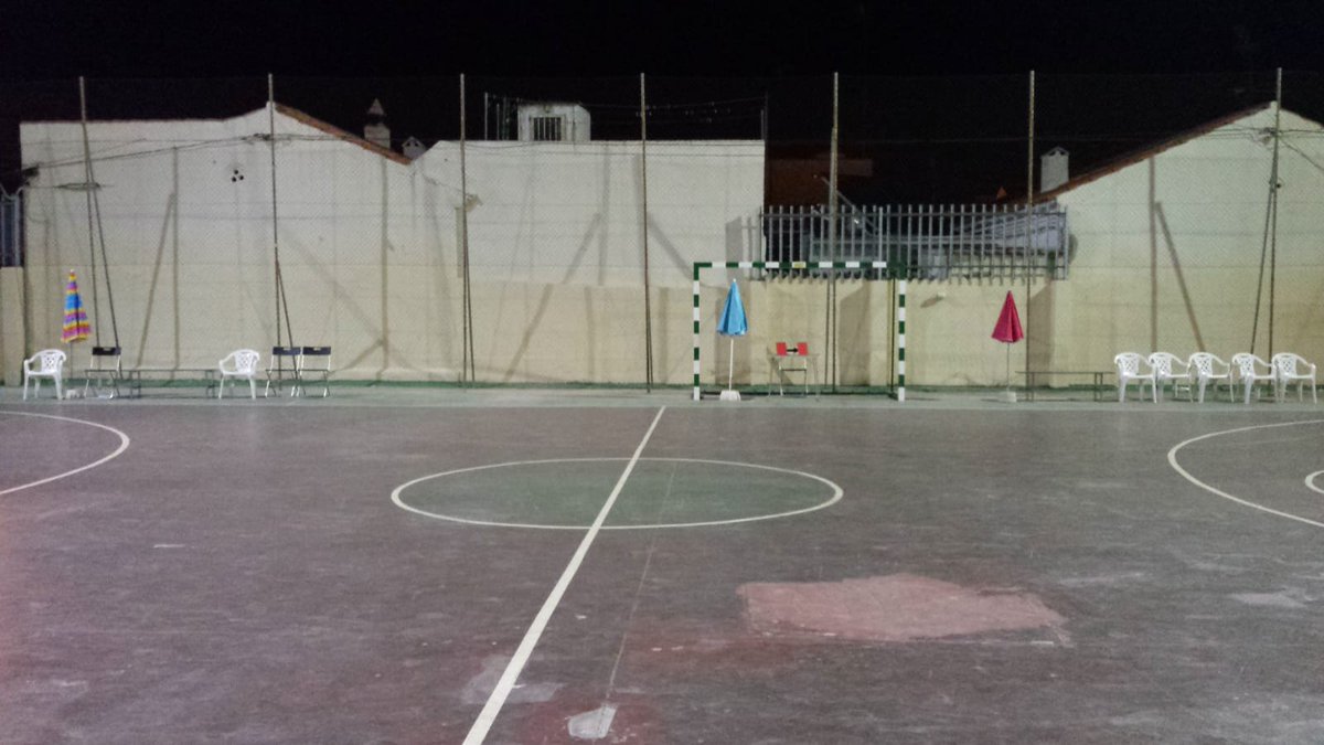 CBCiudadMelilla's tweet photo. Todo listo para mañana. Os esperamos a partir de las 10:30

#TorneoPresentacion18/19 https://t.co/NYBEeixxE5