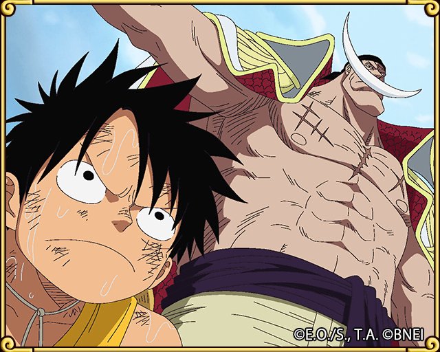 Found a Transponder Snail!
Whitebeard and Luffy working together to save Ace?
bnent.jp/optc-den2e/ #TreCru