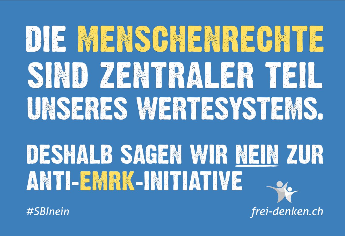 frei_denken's tweet image. Auch die Schweiz profitiert von der #EMRK. Deshalb #SBInein