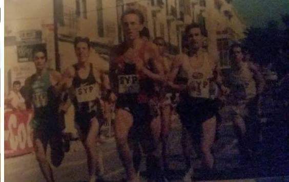 Mañana a las 18:30h en Sant Antoni de Portmany (Ibiza) participaré de nuevo en su carrera de 5km 5o y 3o en las 2 últimas ediciones 🎖🎽
También se disputará la Milla internacional, en 1997 debuté en ella (añado imagen hasta de moreno 😜) 
 #ibiza #millaibiza #lasansi