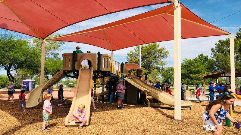 cityoftucson's tweet photo. The City is asking voters on Nov. 6 to consider a $225 million Parks + Connections Bond (Prop. 407) to fund improvements to promote mobility, accessibility, and safety at many parks, recreation centers, pools, and splash pads. Here's the map: https://t.co/9zTod31pbl #Prop407 https://t.co/78r8Zbw7hS