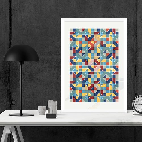 studionumber11's tweet photo. Just a splash of colours can change the feeling a of room. Check out here https://t.co/vEijNWs0ST our Tiles collection. @studionumber11 #originalfineartprint #homedecor #walldecor #contemporaryart https://t.co/TPb8AEwchw