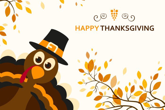 Have a safe and Happy Thanksgiving!