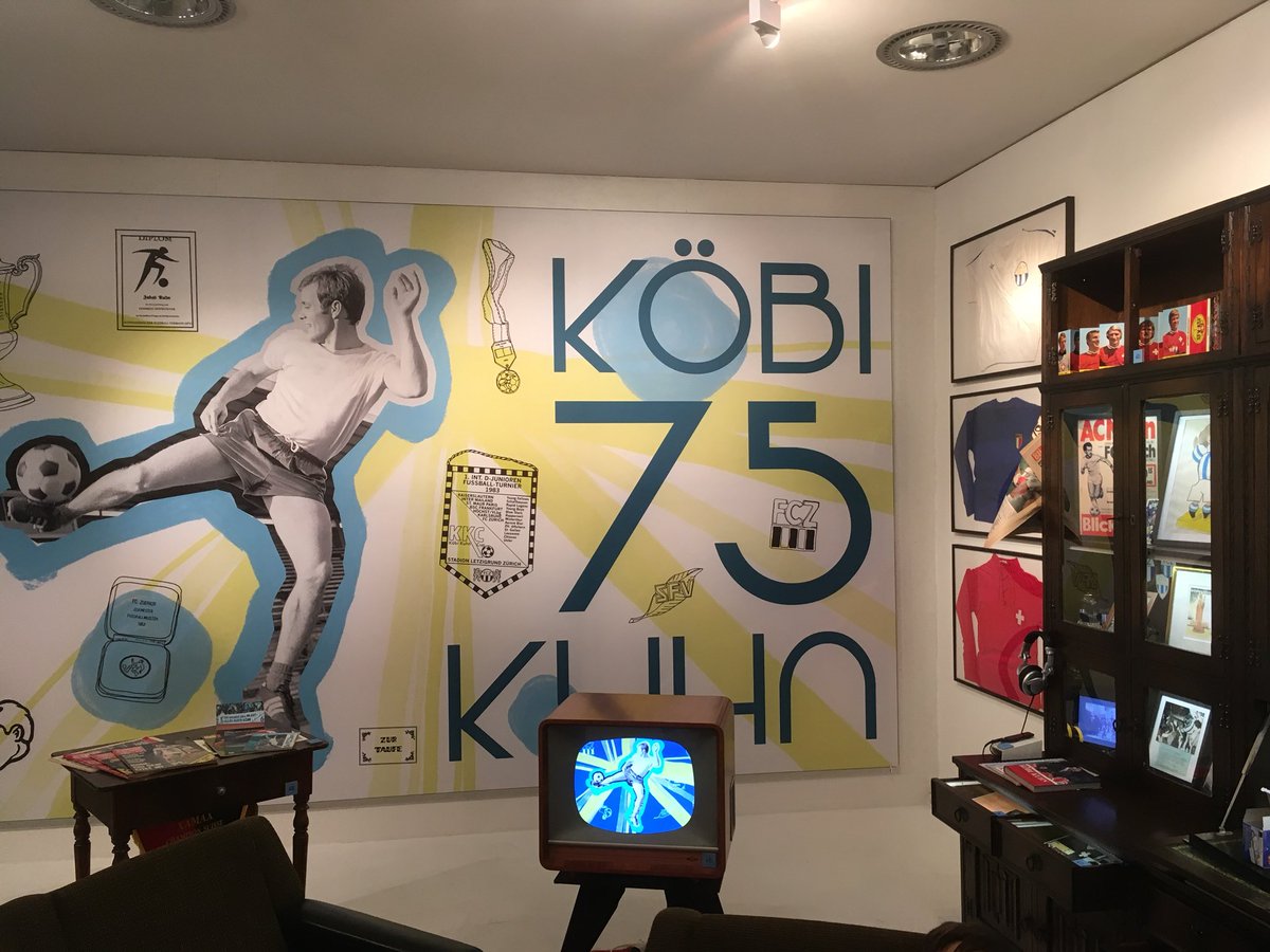 Wir sind bereit! Vernissage zur Sonderausstellung „Köbi Kuhn 75“ morgen Samstag um 14.00 Uhr. Venite!