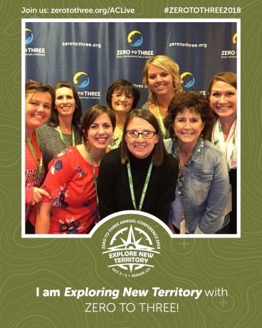 It’s been a great two days learning about how to help children and families at the Zero to Three conference with this gr8 team from NPPSD #npgr8