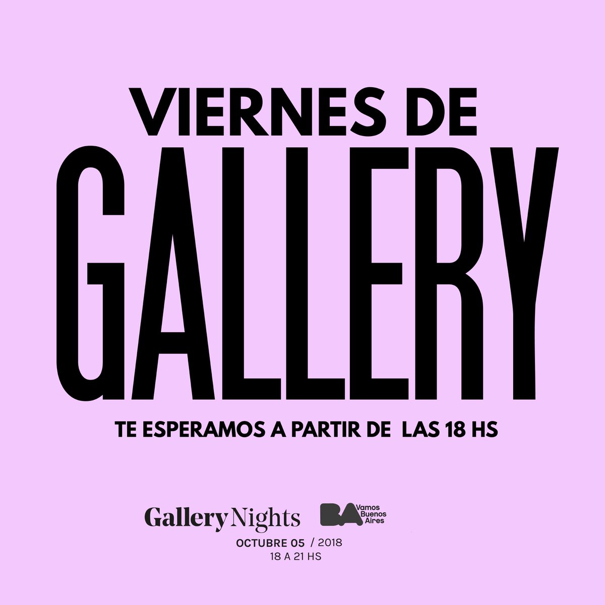 TramoGaleria's tweet photo. VIERNES DE GALLERY
A partir de las 18H. Te esperamos!
En el marco de #GalleryNights #smartgallery te invita a disfrutar del último día de la fantástica muestra de #JuanRanieri #quehacemosmal
#closingday #buenosaires #recoleta #circuito #gallerytips #gallerytours #recorrido https://t.co/LhkjYJf9CT