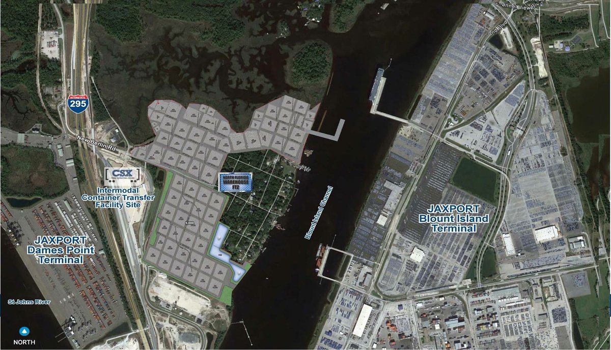 NFWarehouseFTZ's tweet photo. Continued 

- 0.5 miles from @TraPacJAX 
- 4.4 miles from @JAXPORT Blount Island

NFW Dames Point boasts 4.61 acres of secure, outdoor storage in addition to 19,800 square feet of warehouse space. https://t.co/i719P7vNY4