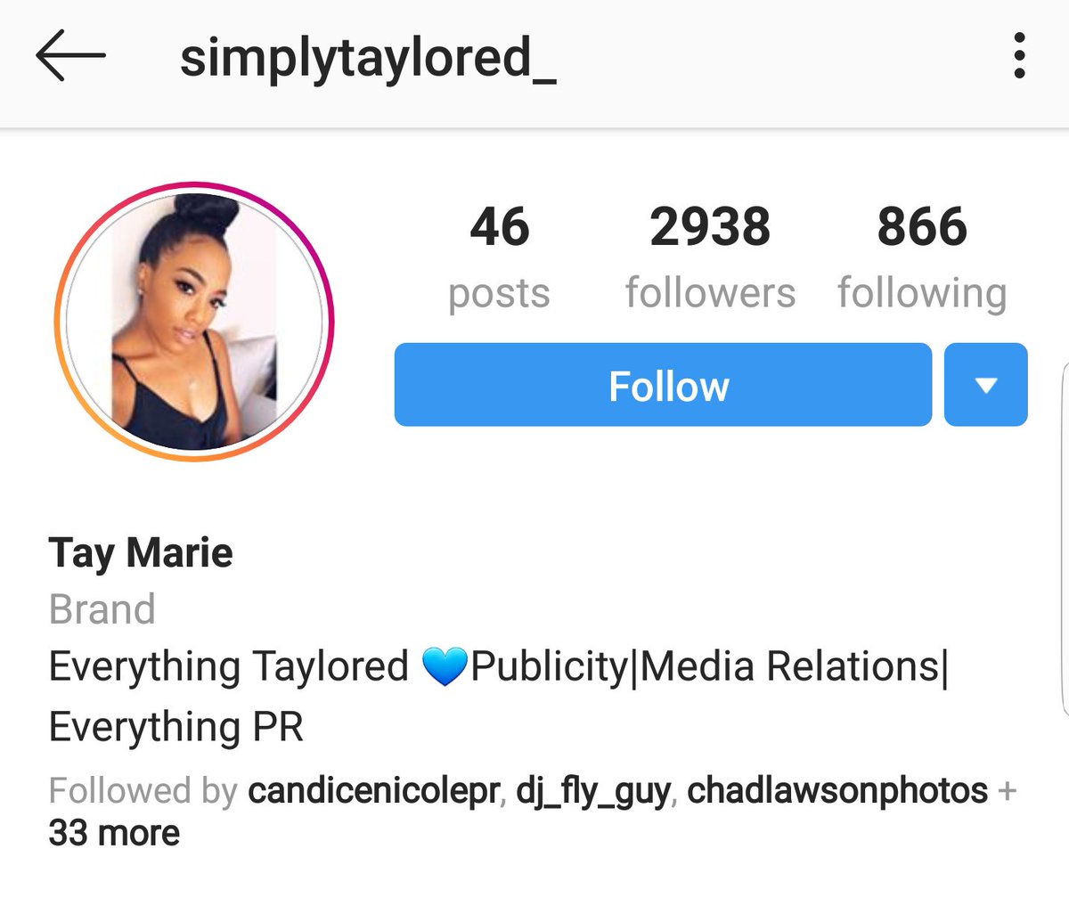 Tay MarieIG: Simplytaylored_PublicistEverything Taylored Publicity