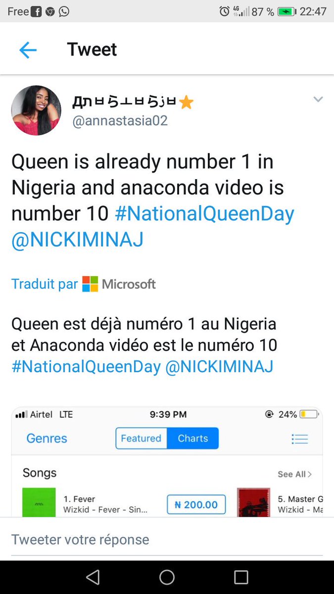 BarbzBl's tweet image. Barbz keep streaming and purchasing cuz they copying and that&apos;s facts though #allweekend #NationalQueenDay #Queen. #NickiMinaj