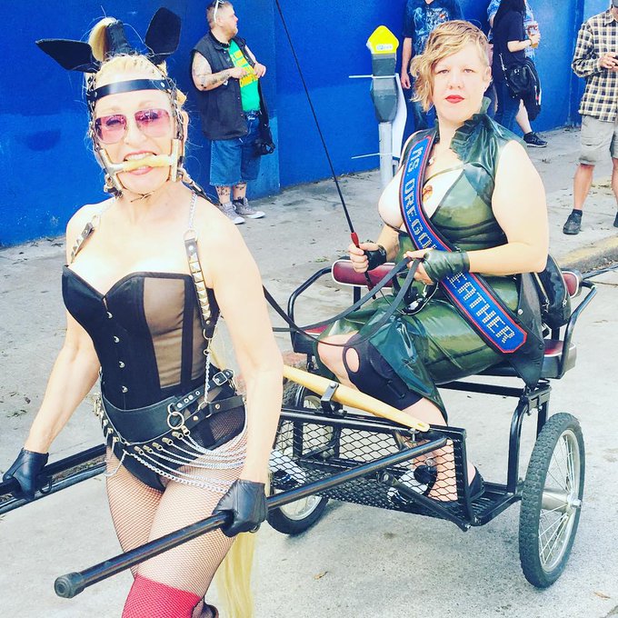 a Pony outfit accessory.  Thank you for taking my reins Leland Carina. https://t.co/5O0CImYHJb