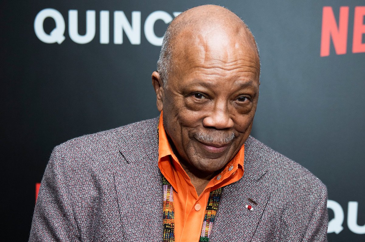 billboard's tweet photo. Quincy Jones to be honored at Spotify's Secret Genius Awards https://t.co/PiAL9SUqgu https://t.co/Tzn4Ajh6Dd