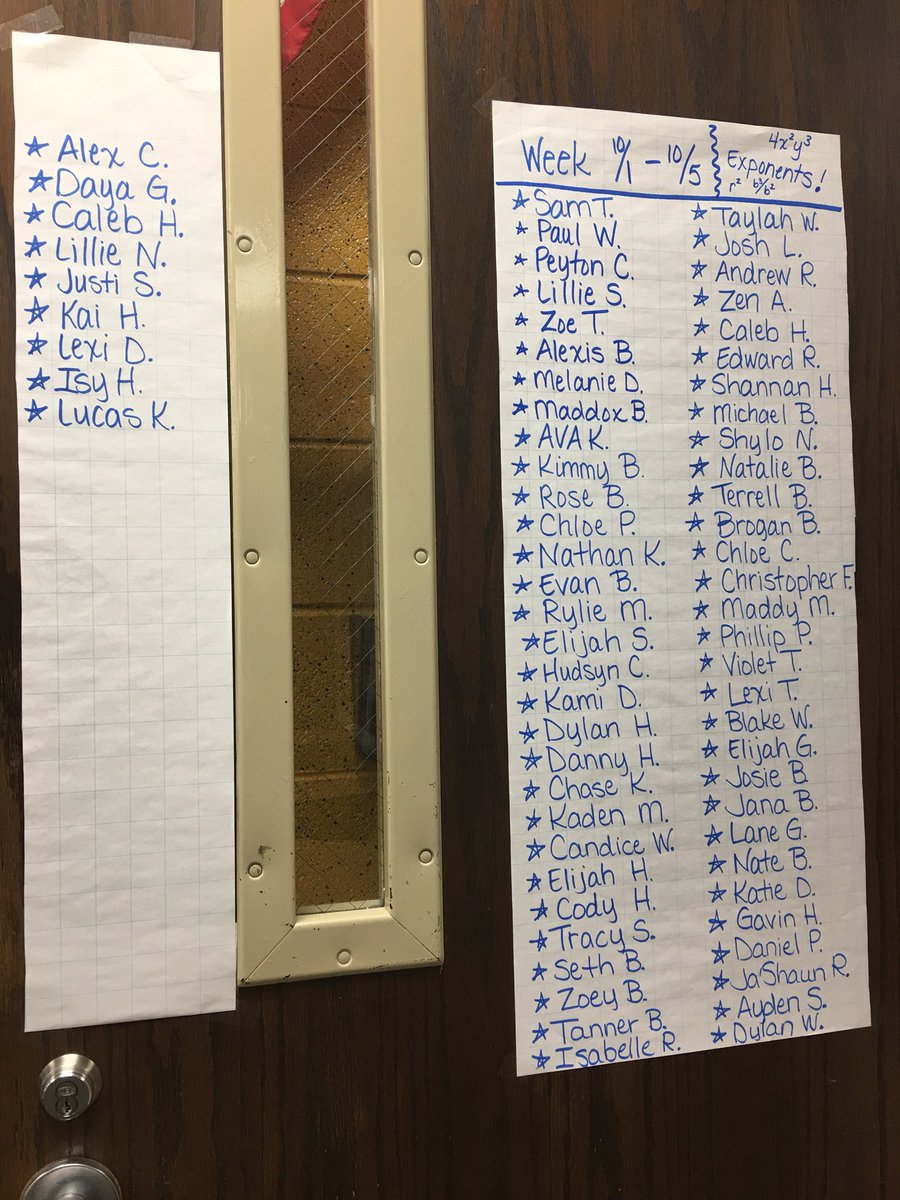When so many students complete their weekly objective that you have to start a new sheet of paper!😂🙌 #Mathproblems #WeAreMG