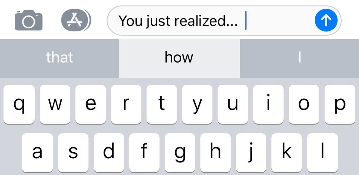 You Just Realized... tweet media