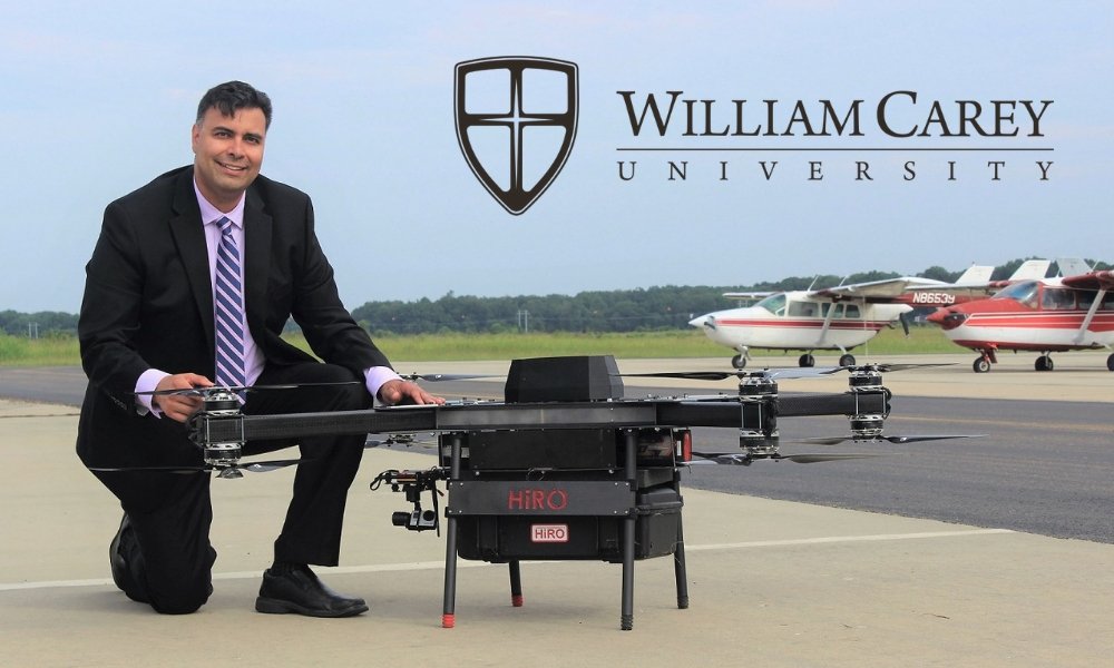 williamcareyu's tweet photo. HOME OF THE HiRO: A medical drone under development at WCU's College of Osteopathic Medicine will be in the spotlight Oct. 8 during #OMED18, the @AOAforDOs annual conference, as Dr. Italo Subbarao's team demonstrates its AI software. Read the back story, https://t.co/jPunSF9Zwn https://t.co/3LVFkI3mfL