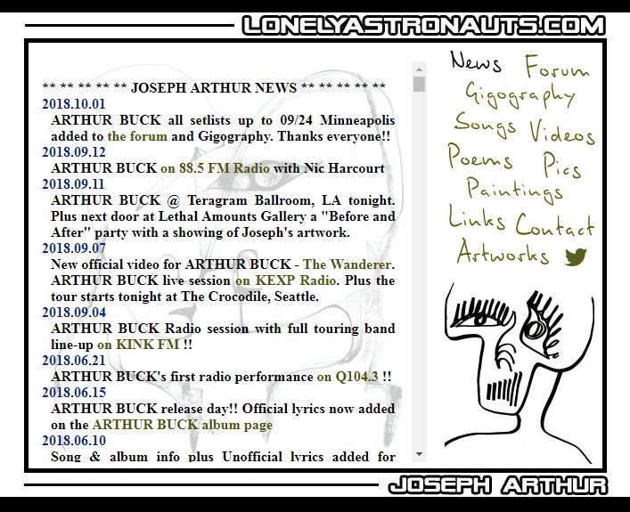 LonelyAstro's tweet photo. #FlashbackFriday - Missing the thrills of the #ArthurBuck tour?? 
Relive the moment + check out setlists, photos/videos, reviews at the Lonely Astronauts website &amp; forum.

https://t.co/qkSBH714dV

#arthurbuck #josepharthur #peterbuck #rem #remhq 
#lonelyastronauts https://t.co/mH1Mc8gzA2