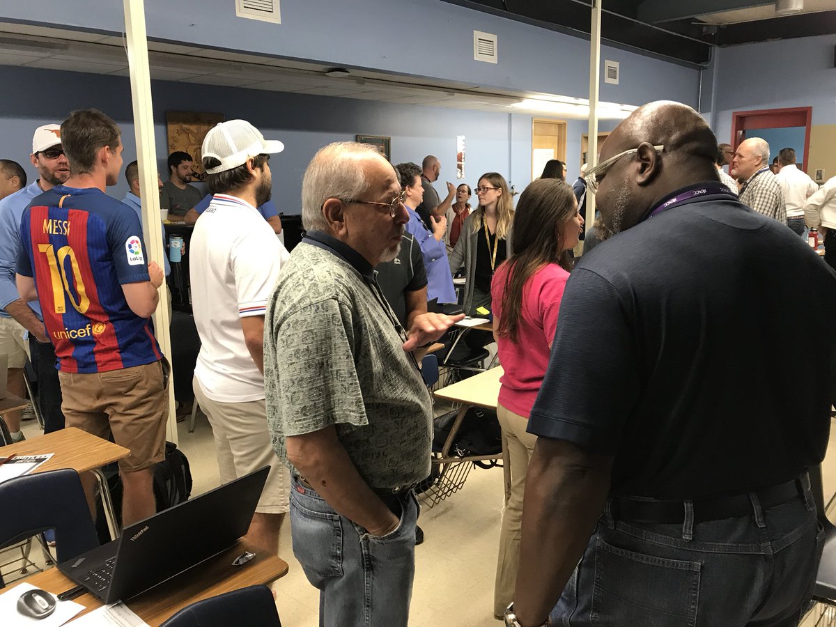 Staff <a href="/ReaganECHS/">Northeast ECHS</a> support each other in deeper learning by sharing meaningful teaching experiences and insight. @AustinISDSEL