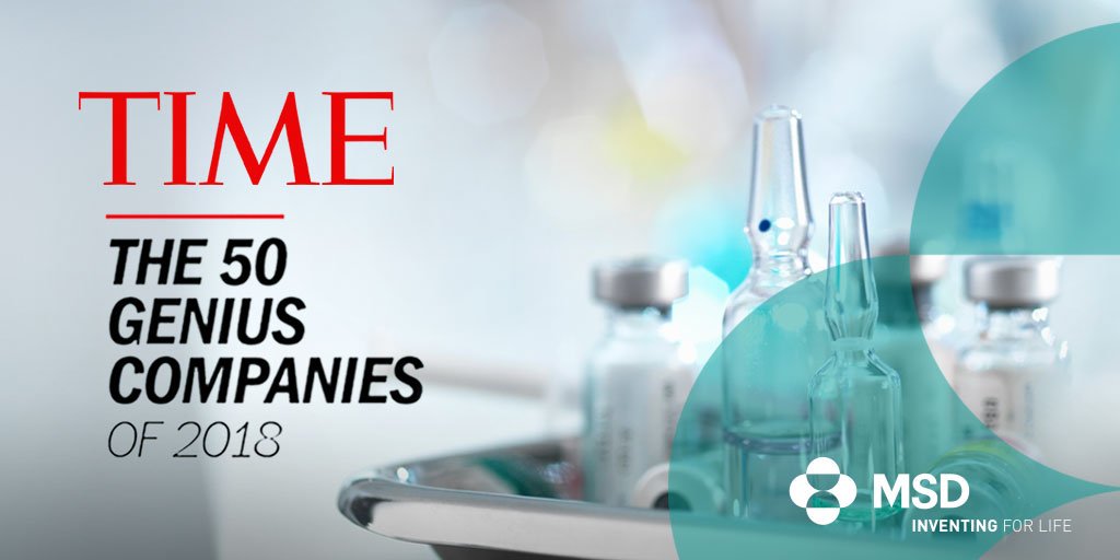 We’re honored to be in the top 50 for <a href="/TIME/">TIME</a>'s 2018 Genius Companies for our work in Ebola. We are inspired every day by the work we do to make an impact on global #health.