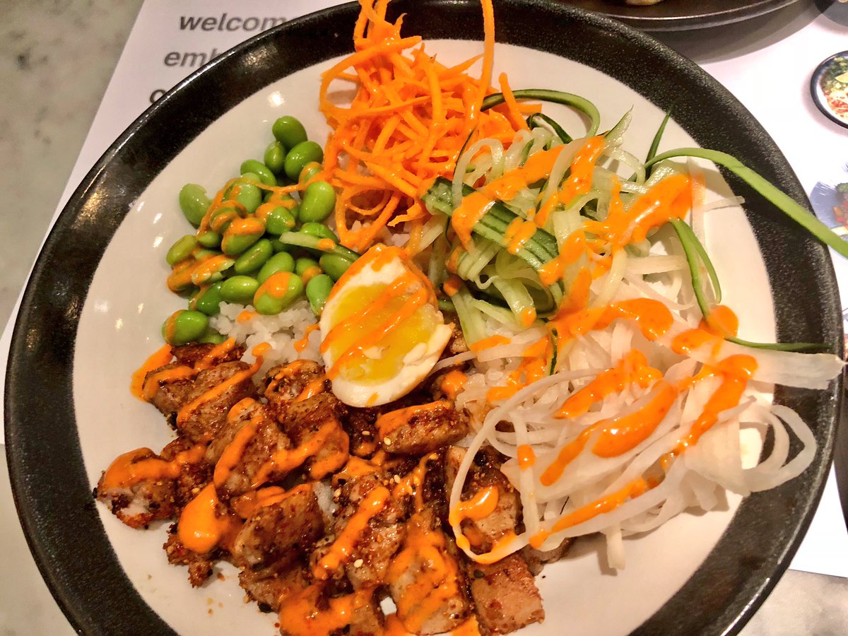 matt_shoreditch's tweet photo. Quick bite to eat at @wagamama_uk #NoodleLab. Tuna Kokoro Bowl. https://t.co/FIYifK754s