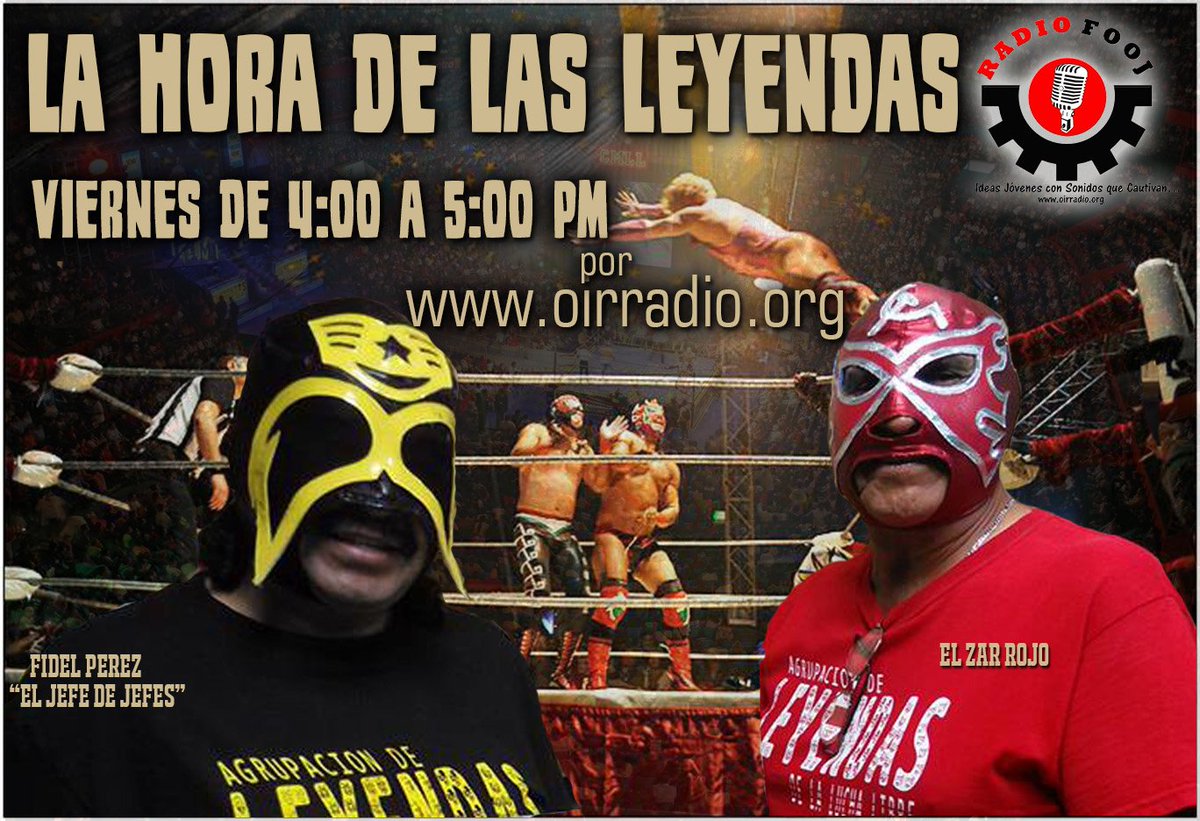 MatamorosFooj's tweet photo. La hora de la Leyendas de la Lucha Libre desde Matamoros Tamaulipas
https://t.co/bOh1xZTtWC … https://t.co/yf1oT3Bbeb