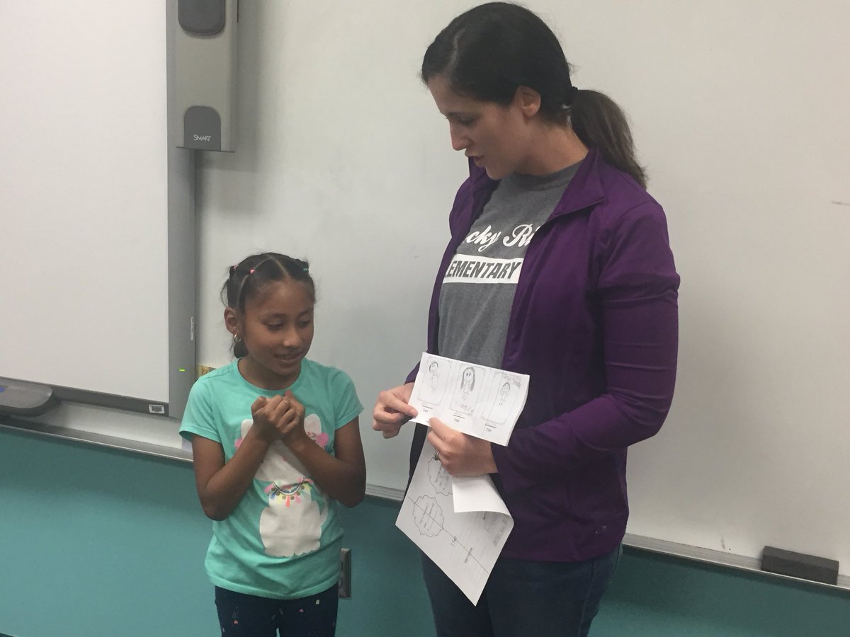 GwenPolitis's tweet photo. 2nd Graders creating and presenting timelines! Exciting to see (and hear) their stories. Shout out to @swhitfieldESL for supporting our ELL students. #learningtogether #teamwork #RRESmovingmountains #rresonward https://t.co/0nBgUTmYfu