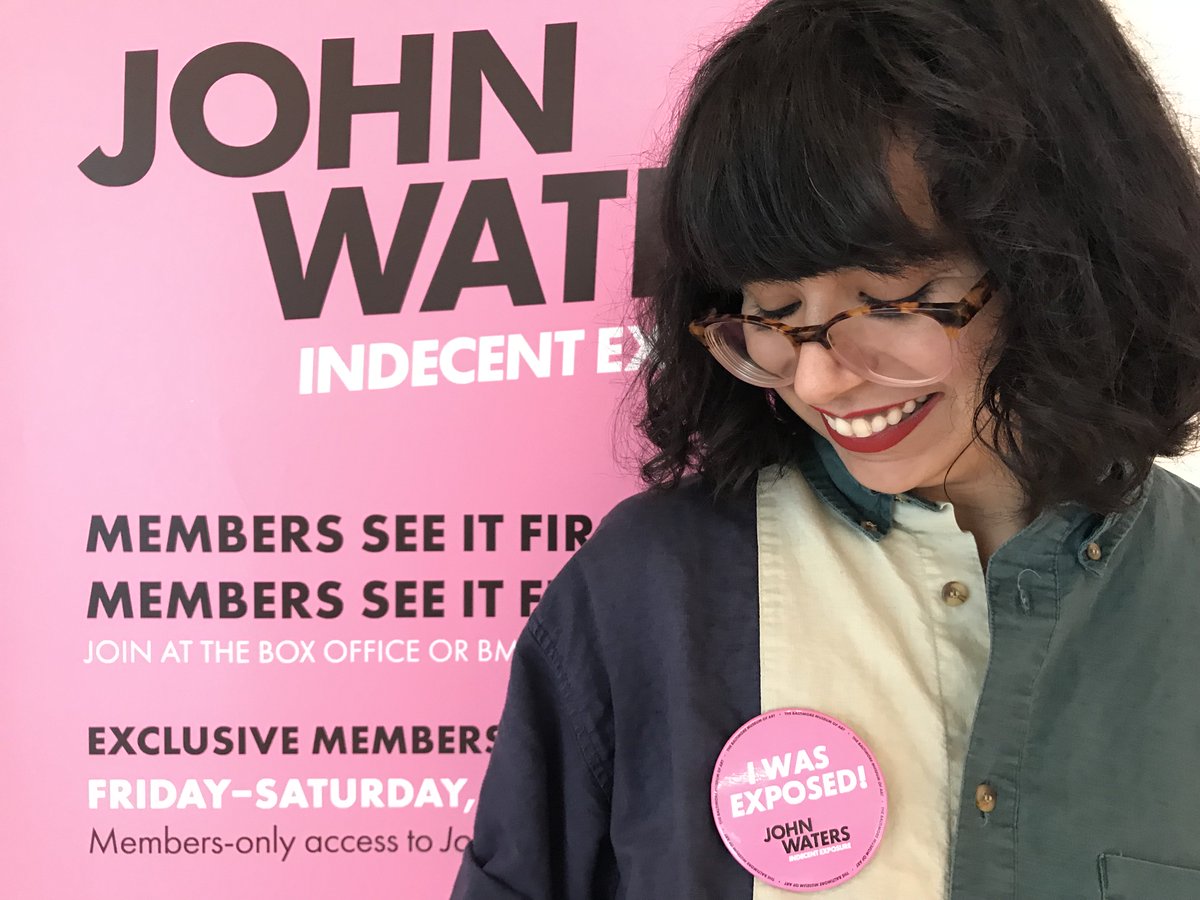 artbma's tweet photo. It's Day 2 of Members-only access to John Waters: Indecent Exposure. Reserve tickets to see the show today from 10am to 5pm, before it opens to the public: https://t.co/EmoXFf8Ldj #johnwatersbma #johnwaters https://t.co/SUreYqe3hm