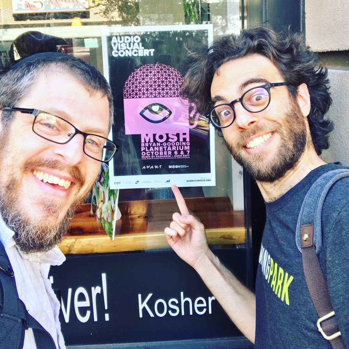 rashanim's tweet photo. Let’s do this, Jacksonville! Rashanim + @jamiesaft at @MOSHjax sat and sun! @AvantCurious @mathiaskunzli https://t.co/jA3dFgUa5K