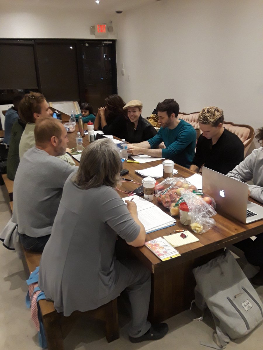 ThreeEaglesPro2's tweet photo. NEW BEGINNINGS 
It takes a certain type of person to have the courage to stand up for a vision.
THE COLOR OF THE HEART - Table Read !! 🎬✍️🇨🇦
#thecoloroftheheart #TorontoFilm https://t.co/Y7qBVKg0XV