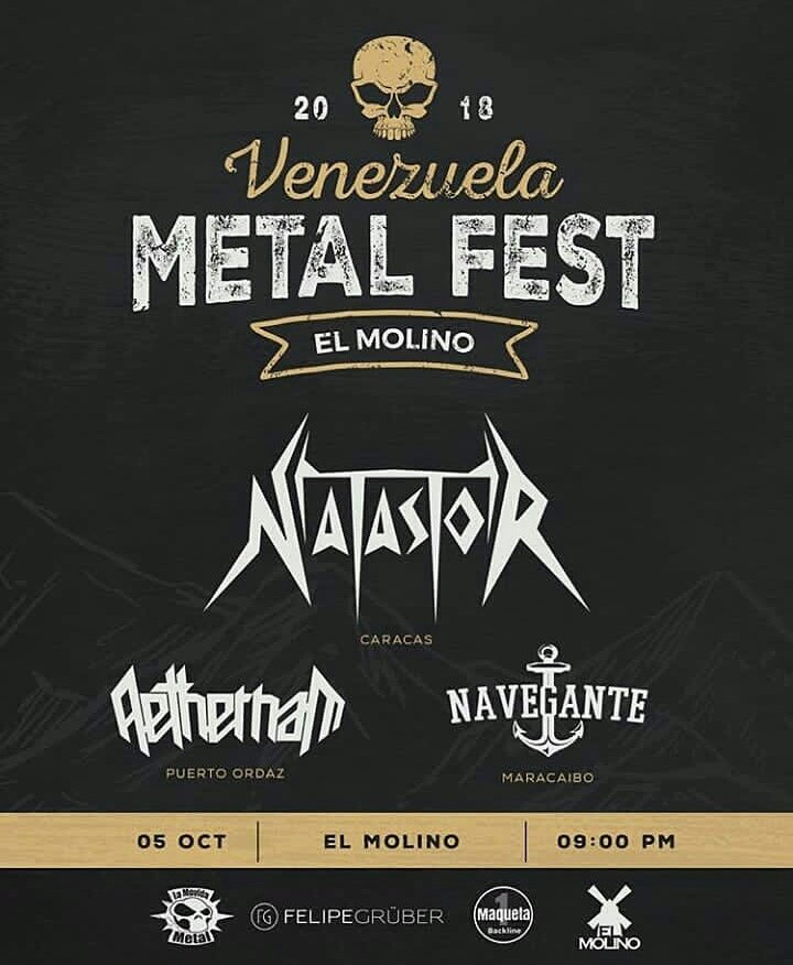 Hoy!! Hoy!!! #venezuelametalfest <a href="/ElMolinoCcs/">El Molino Ccs</a> Llegate!!!