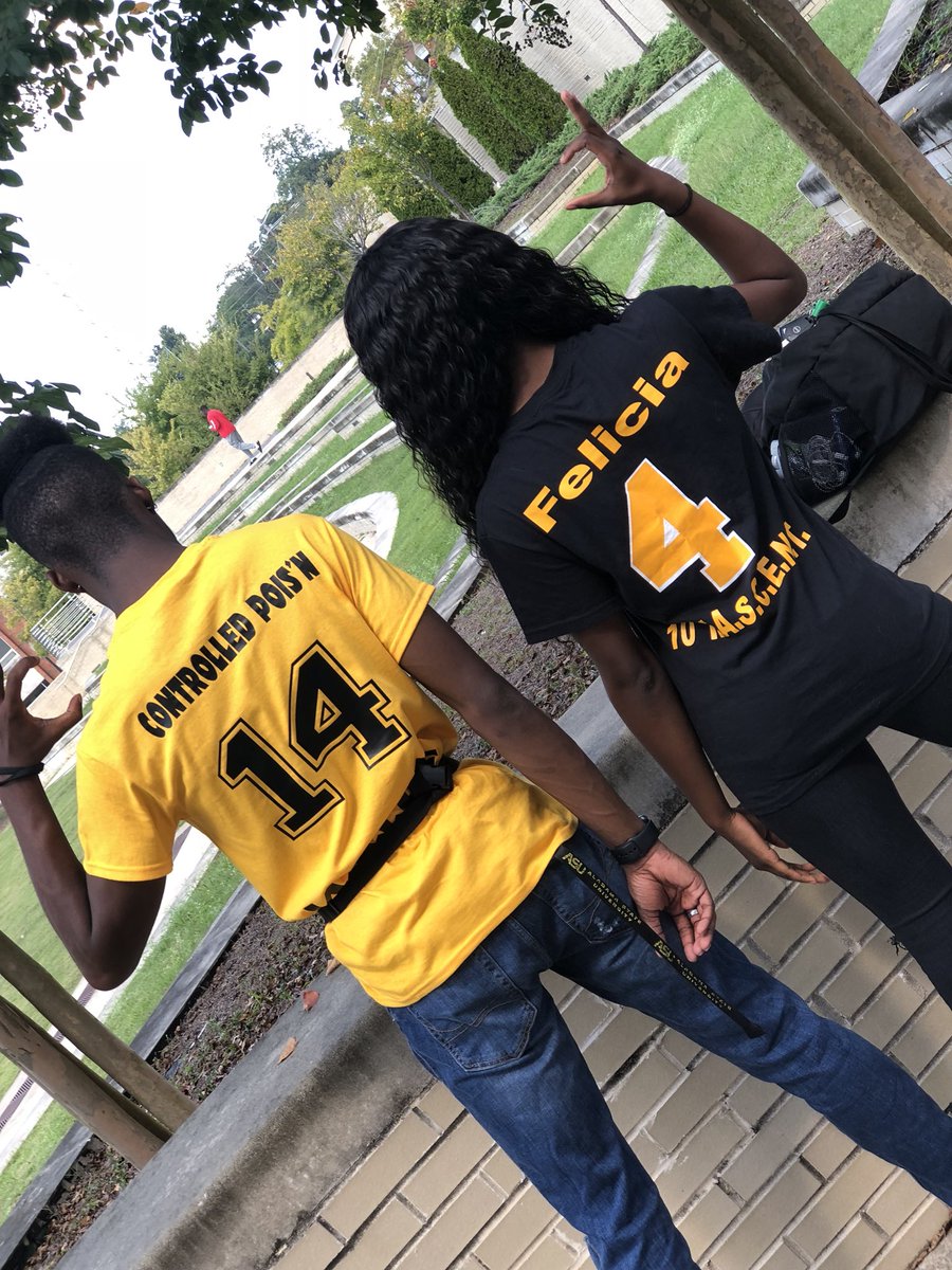 Doug__Rose's tweet photo. Controlled Pois’n ☠️‼️ 
CΦL Fall ‘18 🖤💛
#CPhiL #CheerPhiLeader 
#myasu #myasu21 https://t.co/zaSnltl0jn