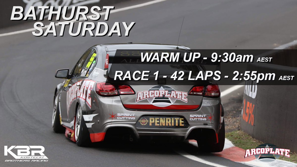 It’s race day - 250km at the mountain! #KBR #VASC #Super2