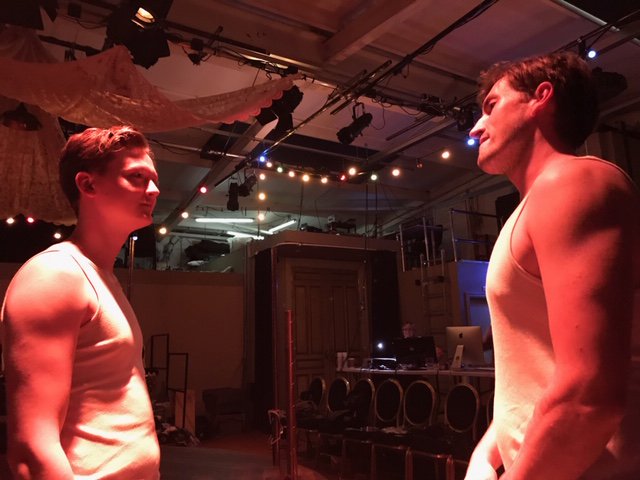 #MustSee #SamCoulson @TheHuntsman and #JoshuaWard in #theparadisecircus Cult American play by #JamesPurdy @thervt @gaystheword @gaytimesmag
