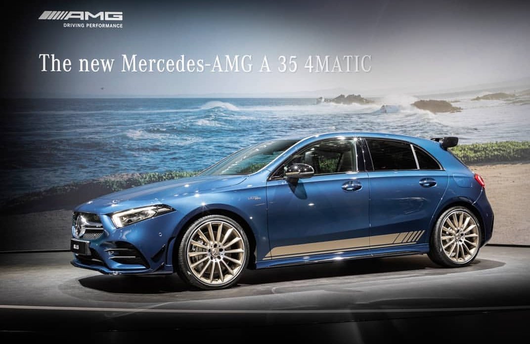 teamautotrend's tweet photo. 2019 #MercedesBenzAMGA35 - First Look !! #AMGA35 #MercedesAMGA35 #AMGA354MATIC #A354MATIC #4MATIC More Info : https://t.co/YZChA12Jgt https://t.co/UDmZdKzstE