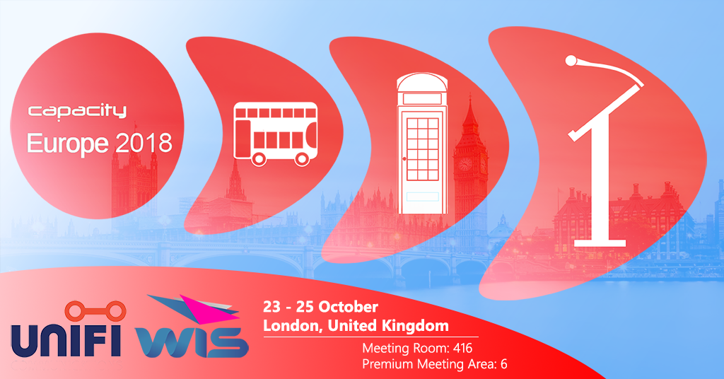 WISTelecom's tweet photo. Come to Capacity Europe 2018, 
The Largest Carrier Event in Europe!

Meet members of our team at WIS including Adrian Shatku, Chiara Ferraro, Lidia Trapanese, Houssem Nouri, Stefania Marrocu, Alessio Povia and Alessia Arena

#WISUNIFI #ConnectingTheUnconnected
#CapacityEurope2018 https://t.co/xffDtJRWvi