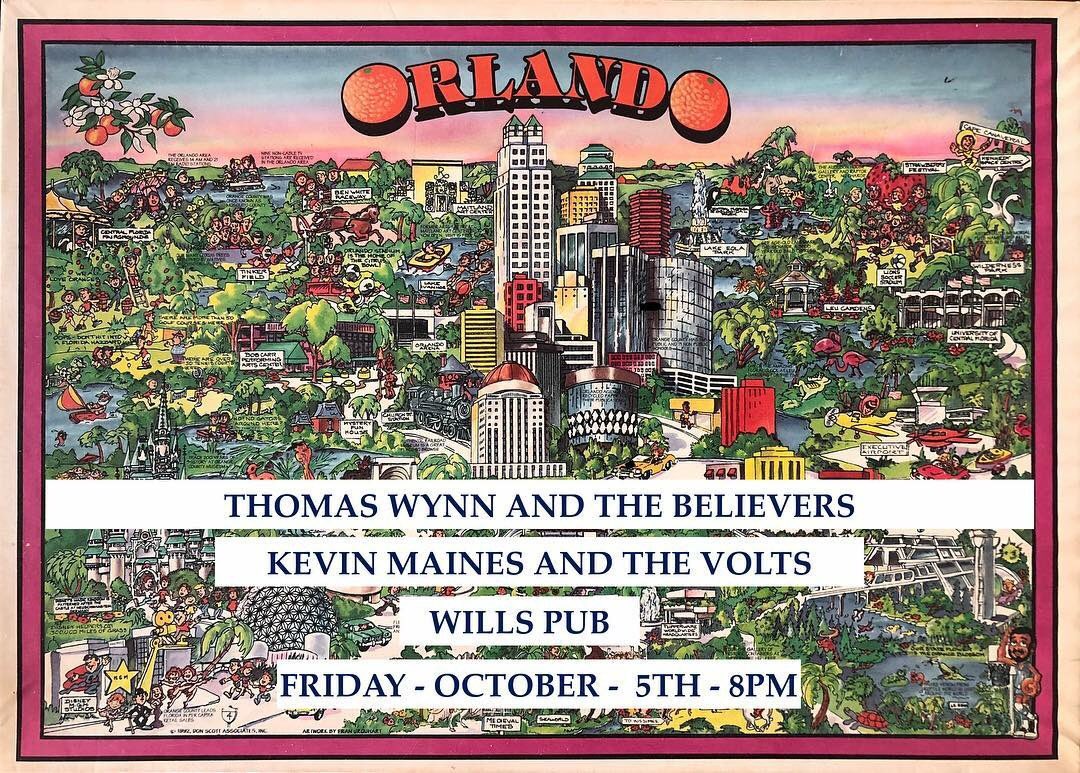thomaswynn's tweet photo. #TONIGHT @willspub!!
#livemusic #rocknroll #ThomasWynnandTheBelievers #BelieversWynn #KevinMaines #OrlandoRocks @ShowsIGoTo @Mascot_Records @MLG_Rocks @OrlandoMag https://t.co/TvMHUQkiHq