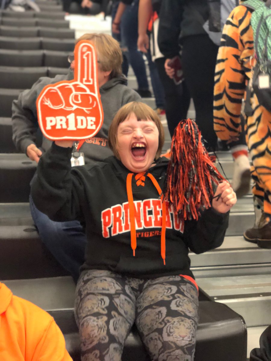 PrincetonHS's tweet photo. Tiger pep fest today! Now that’s spirit! https://t.co/sXZZ8plAvC