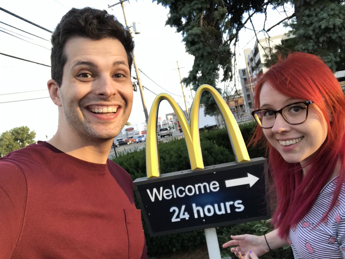 Getting some all-day breakfast with @Mike_Matei! #imlovinit.