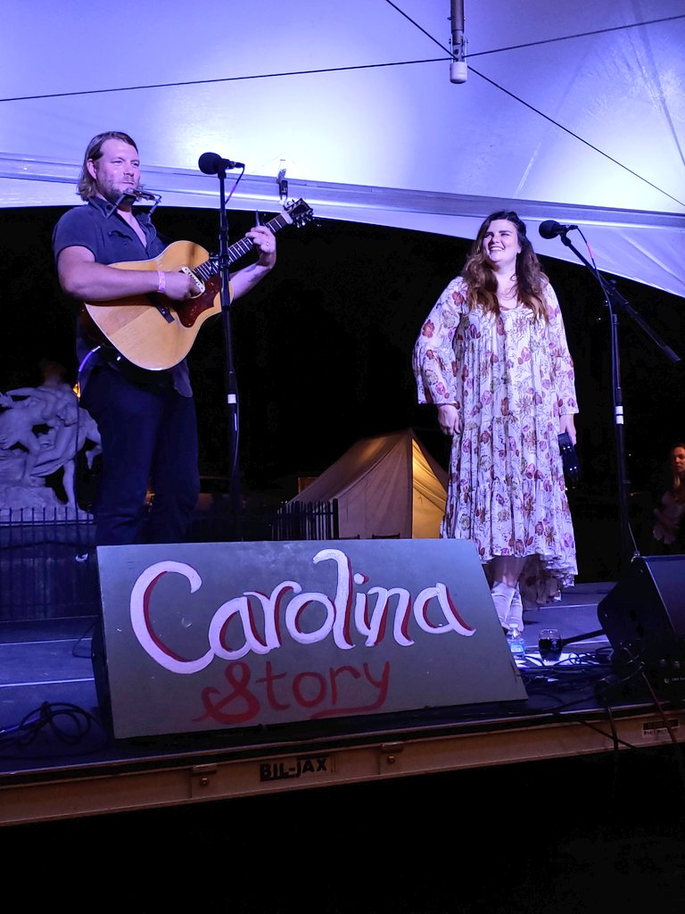 ColonyDays's tweet photo. So excited to hear Carolina Story! #colonydaysatascadero #tentcityatascadero #tentcityafterdark https://t.co/CqTq3gxuYP