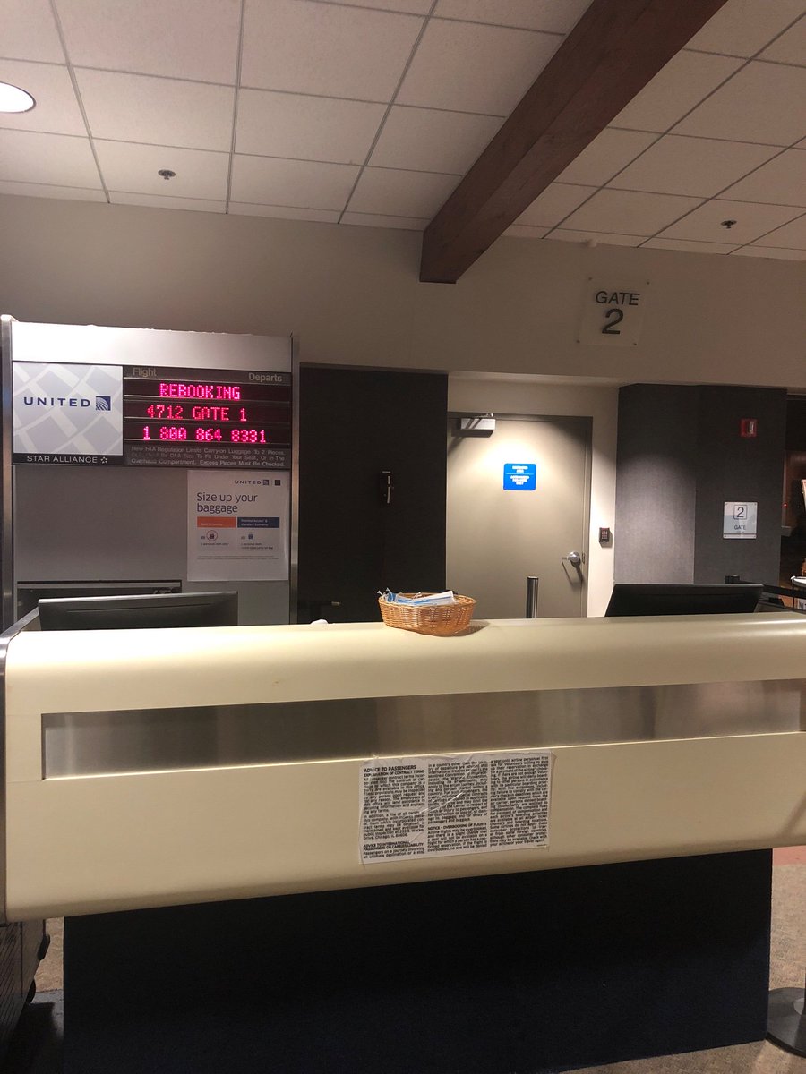 Zaro Lab (@zarolab) on Twitter photo Stuck <a href="/MissoulaAirport/">Missoula Montana Airport</a> thanks to <a href="/united/">United Airlines</a>. No service agents staffed to help. It’s been 10 hours with no communication or assistance. #TravelSkills Stuck <a href="/MissoulaAirport/">Missoula Montana Airport</a> thanks to <a href="/united/">United Airlines</a>. No service agents staffed to help. It’s been 10 hours with no communication or assistance. #TravelSkills