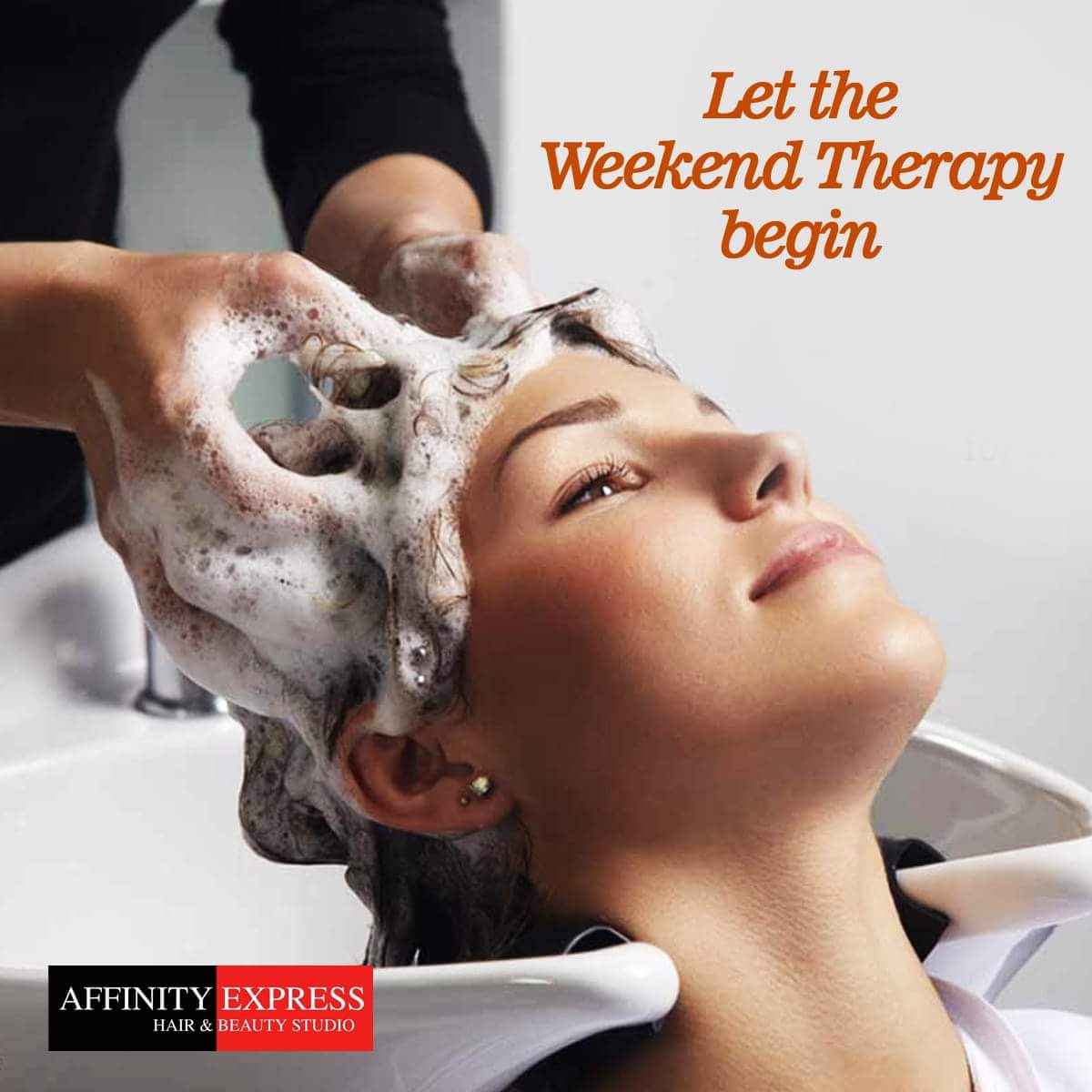affinityfbd's tweet photo. Ladies embrace yourself!!! Go for weekend hair therapy.
#affinityexpress #salon #sector14 #everydayoffer #faridabad #hairsalon #keratinday #keratin #salonlife #beauty #beautysalon #skin #beautifulyou #hairdo #fringefree #silkandsmooth #makeup #partymakeup https://t.co/efuDuExAn5