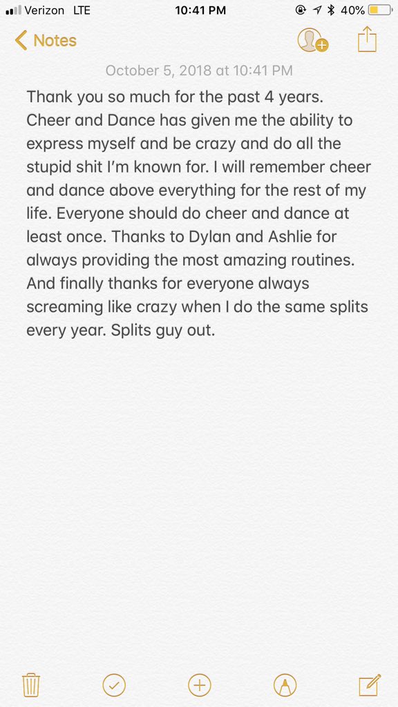 BryndenRobinson's tweet photo. Thanks for Cheer and Dance https://t.co/lbI8SwADDV