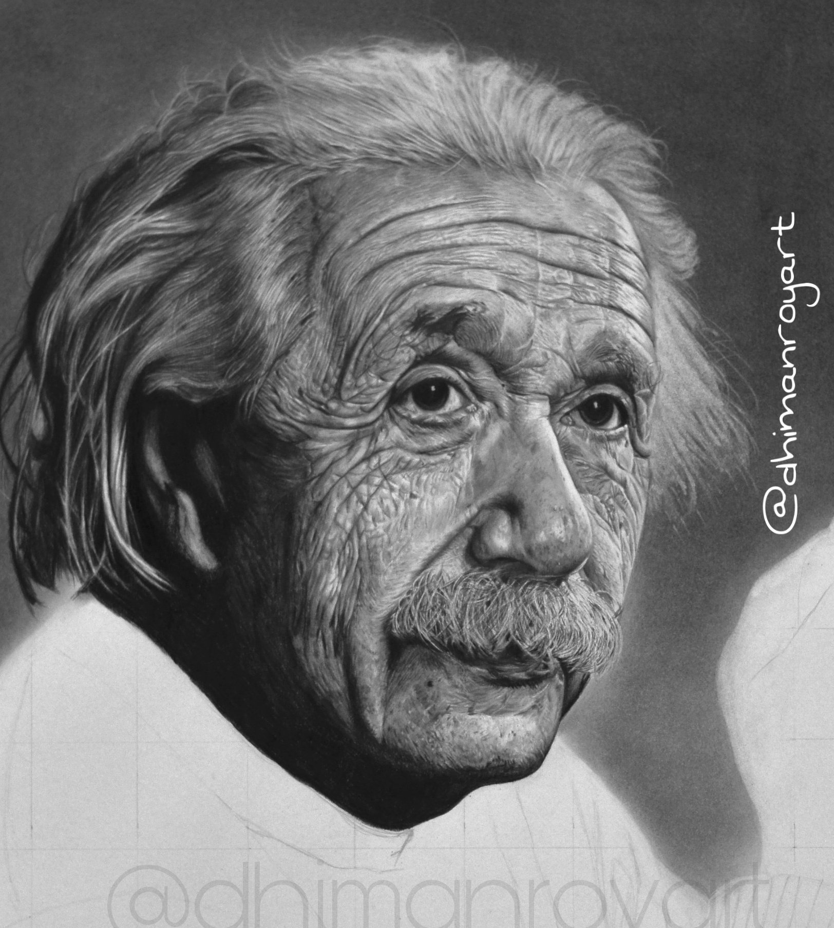 Pencil illustration of albert einstein on Craiyon