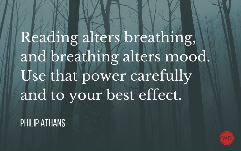 WritersDigest's tweet photo. Reading, Breathing and the Long Sentence: How to Write Horror That Frightens Readers https://t.co/nCqq7WjNTy @PhilAthans #NWC18 #WDNWC https://t.co/XopnMcLKJ5