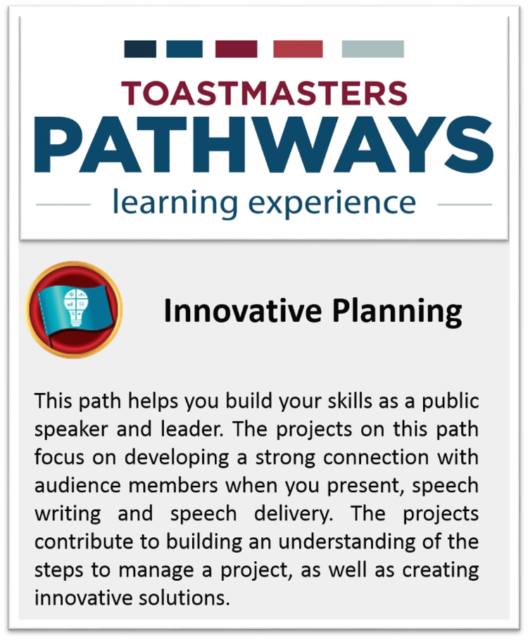d44toastmasters's tweet photo. #PathwaysAwarenessMonth  #InnovativePlanning  #personaldevelopment

Today's Pathways Spotlight is on the Innovative Planning Learning Path.  How many of you selected this Path? https://t.co/BHafHGNzqR