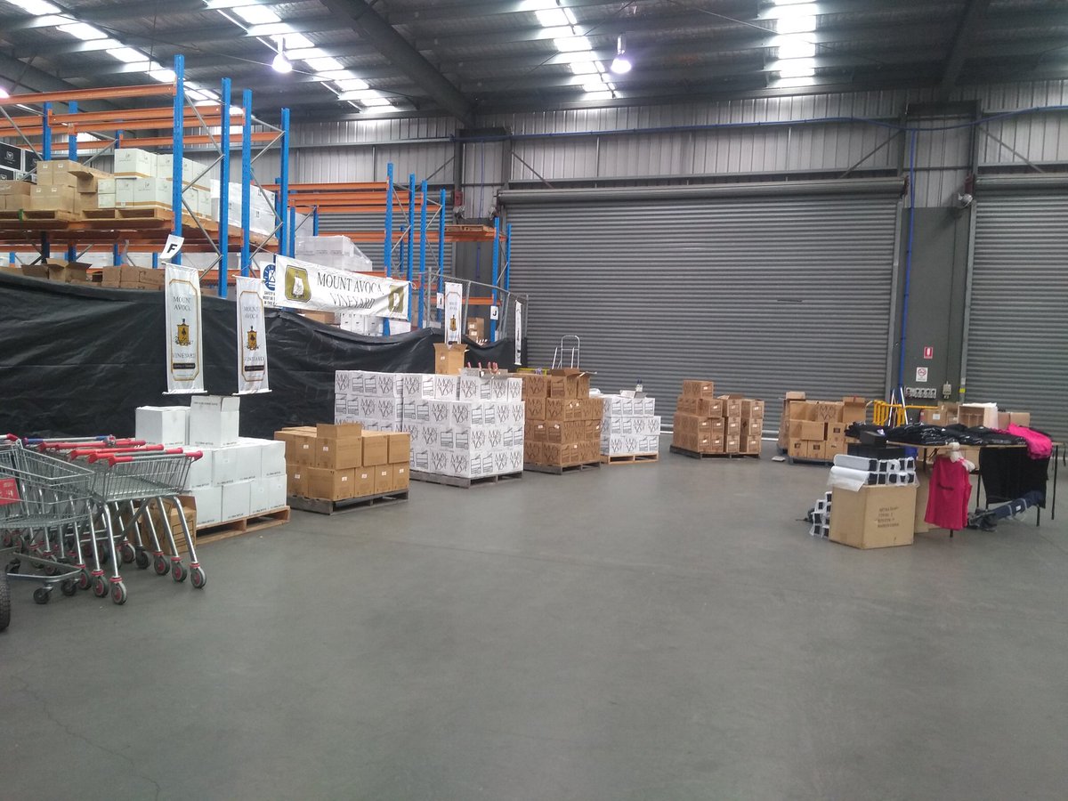 MountAvoca's tweet image. Warehouse sale opens  at 10am