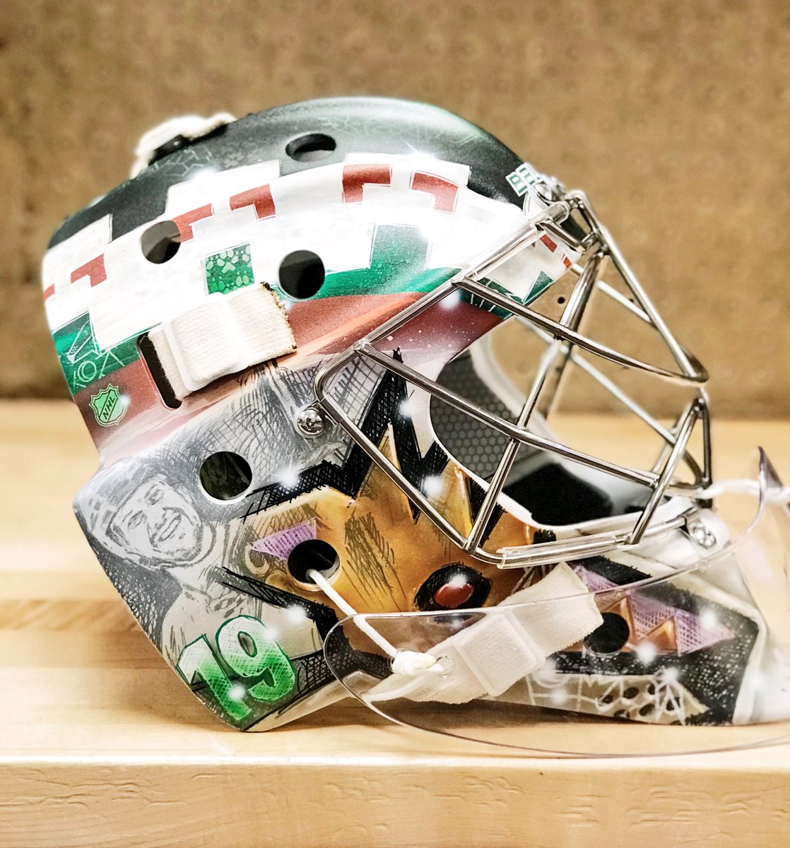 Antti Raanta will pay tribute to Shane Doan on his new Kachina helmet. 💜  We’re not crying, you’re crying. https://t.co/zwknxEBvbk