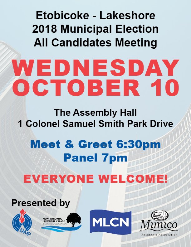 LAMPCHC_info's tweet photo. Etobicoke Lakeshore all candidates meeting Wed. Oct. 10 who is coming?
Burlakova, Svitlana yes
Davis, Iain yes
Gough, Pamela yes
Grimes, Mark no
Gunnyon, Robert yes
Julihen, Michael yes
Loomans, Michael noreply
Morley, Amber yes
Moulder, Peggy yes
Nigro, Patrizia yes
#election https://t.co/mcflwFNIIB
