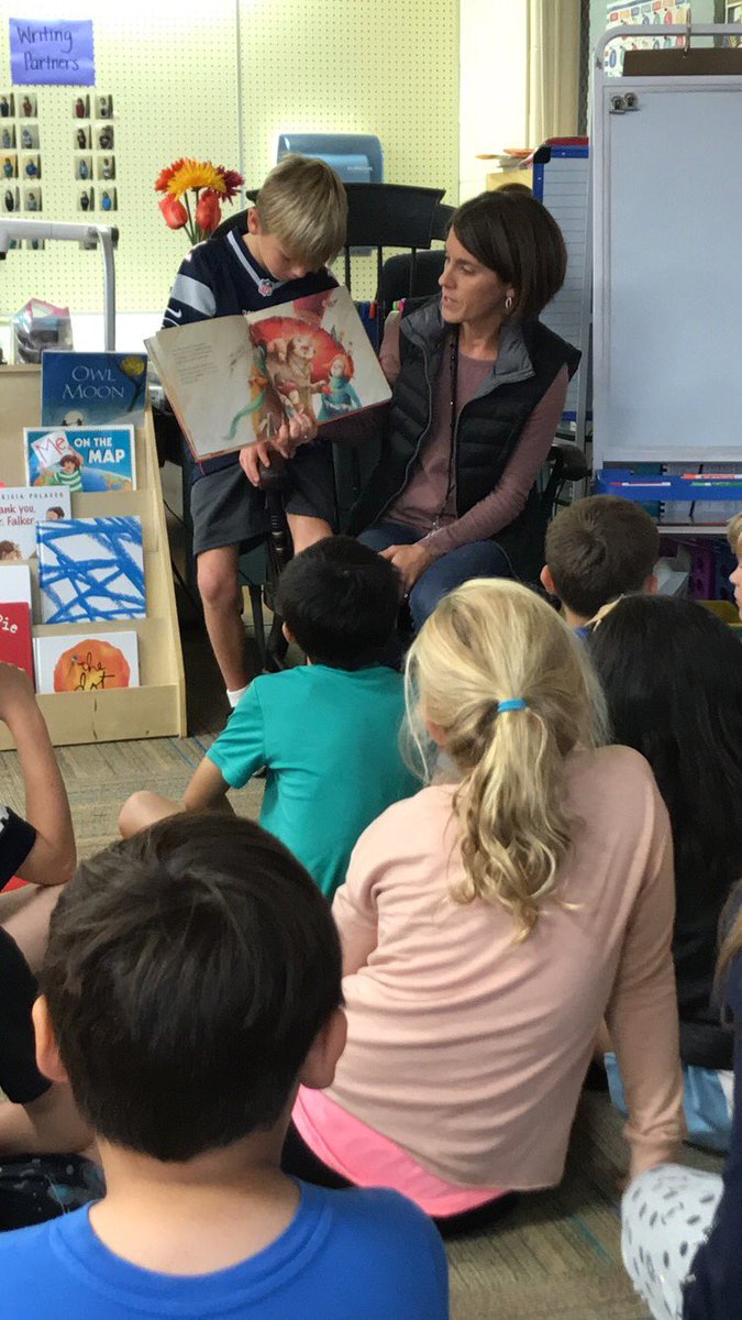 Today our mystery reader read us a story most of us had never heard before and we loved it! #itsworthit